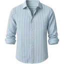 U-TURN Men's Cotton Casual Striped Printed Shirt